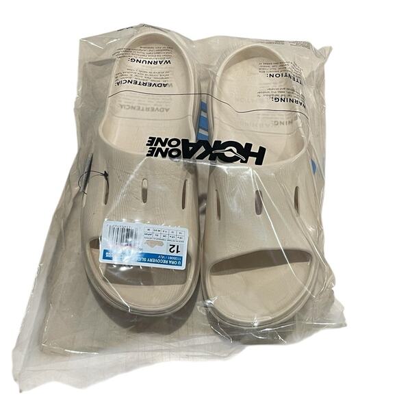 Hoka Ora Recovery Slide 3 Sandal W14 M12 Vanilla Gender Inclusive main image 4